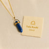 Lapis Lazuli Pencil Pendant (Tula Rashi) Libra