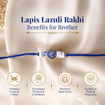 lapis lazuli Rakhi - AstroGuruji