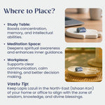 Third Eye Chakra Healing Stone Lapis Lazuli - AstroGuruji