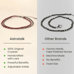 Love and Money Anklet with Free Raw Selenite Plate - AstroGuruji