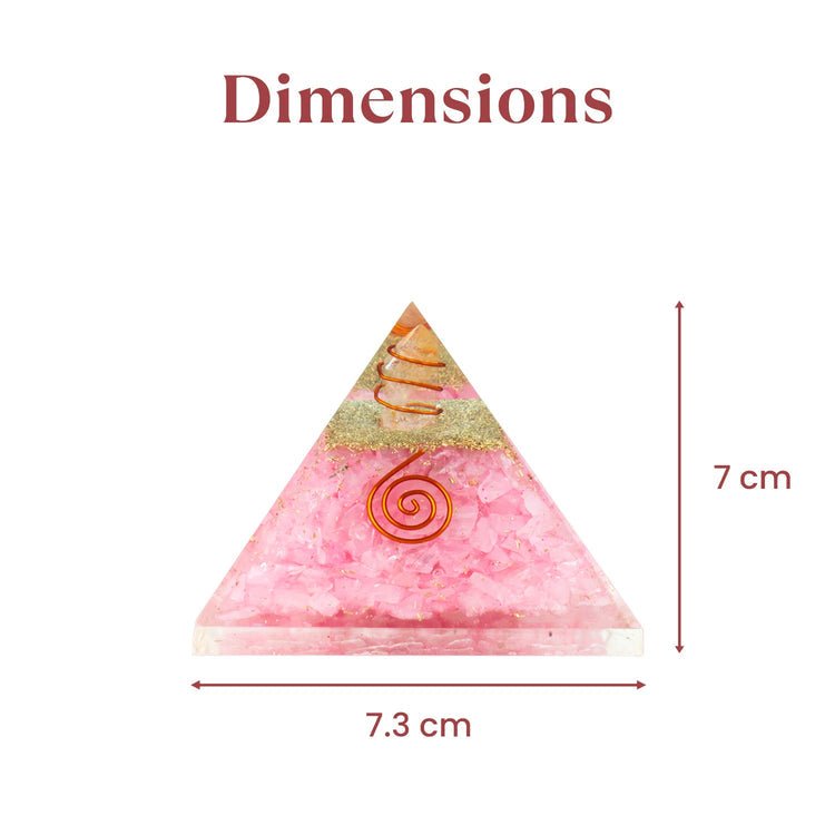 Spiritual orgonite pyramid for positive energy Astroguruji