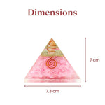 Spiritual orgonite pyramid for positive energy Astroguruji