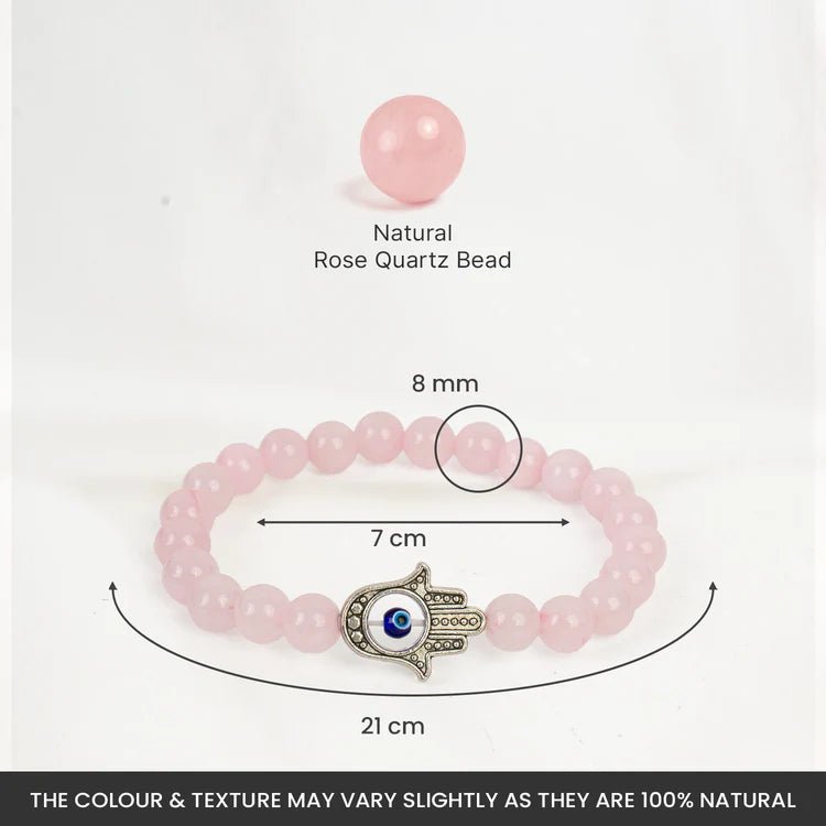 Love Attraction with Evil Eye Hamsa Bracelet - Astroguruji