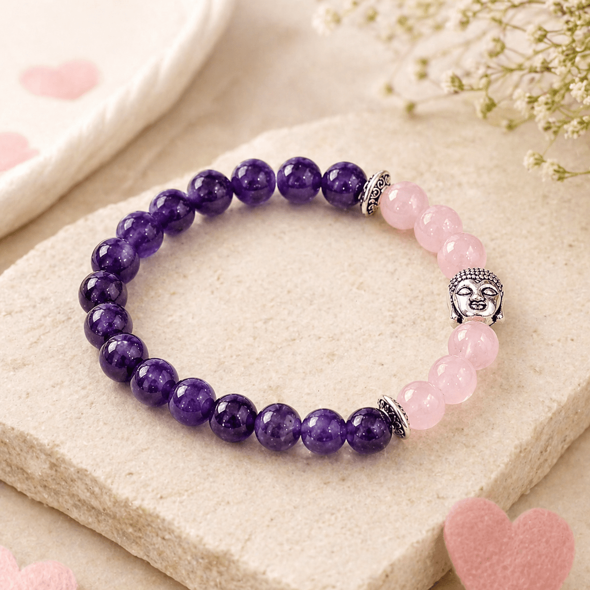 Love & Healing Bracelet for Self - Love, Harmony & Emotional Balance - AstroGuruji