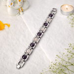 Love and healing metal bracelet for emotional balance - AstroGuruji