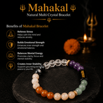 Mahakal Natural Multi Crystal Bracelet - AstroGuruji