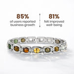 Metal Dhan Yog Bracelet - Silver - Astroguruji