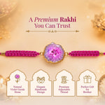 Mystic Violet Protection Rakhi – Spiritual Balance & Strength - AstroGuruji