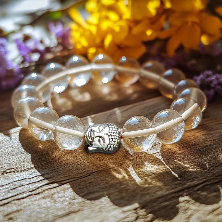 Natural Sphatik Crystal Bracelet - Astroguruji