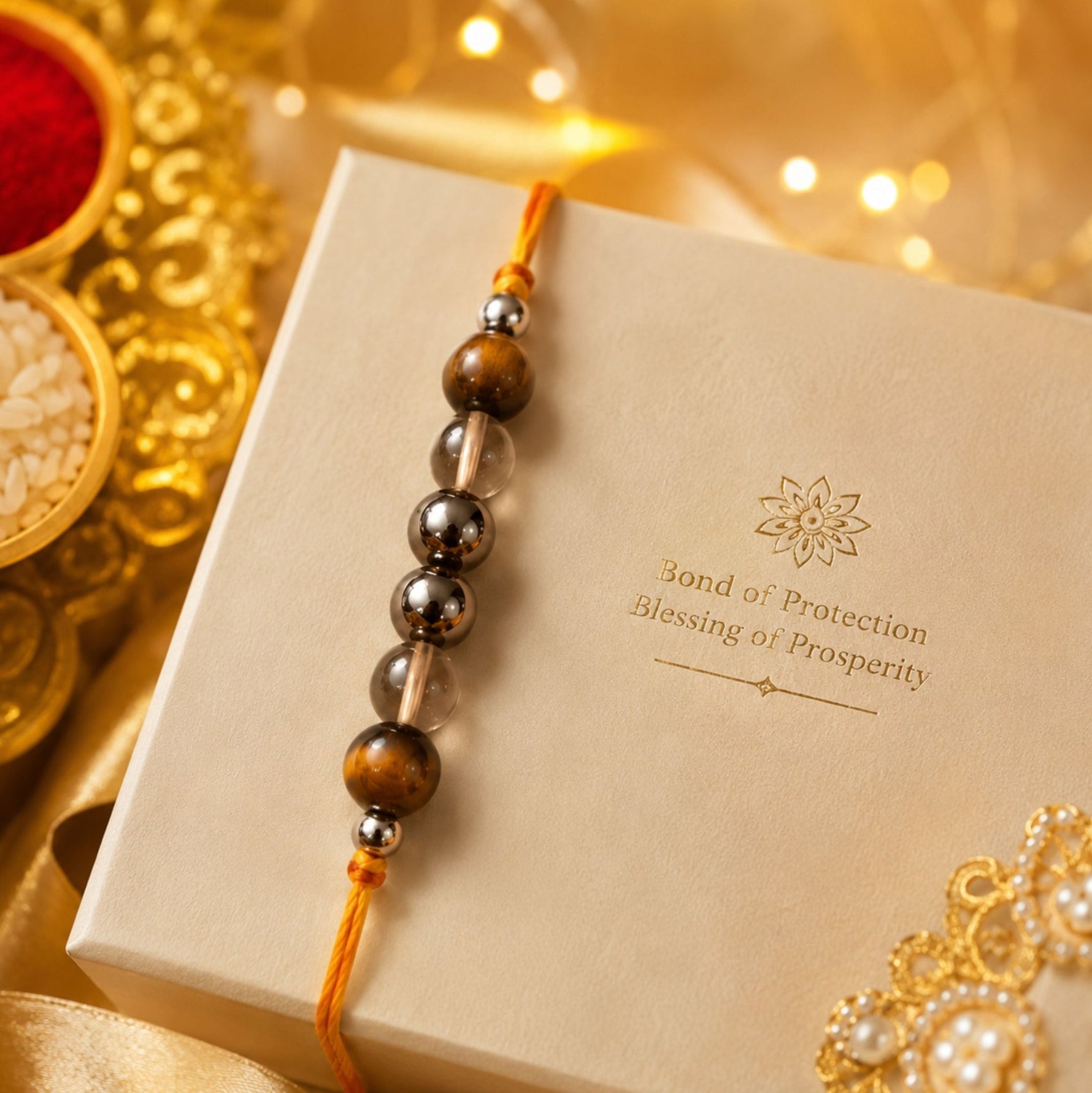 Prosperity & Abundance Rakhi. - AstroGuruji