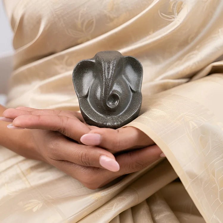 Pyrite Ganesha Ji Murti - Astroguruji