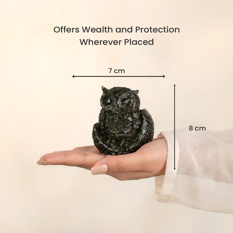 Pyrite Owl - AstroGuruji