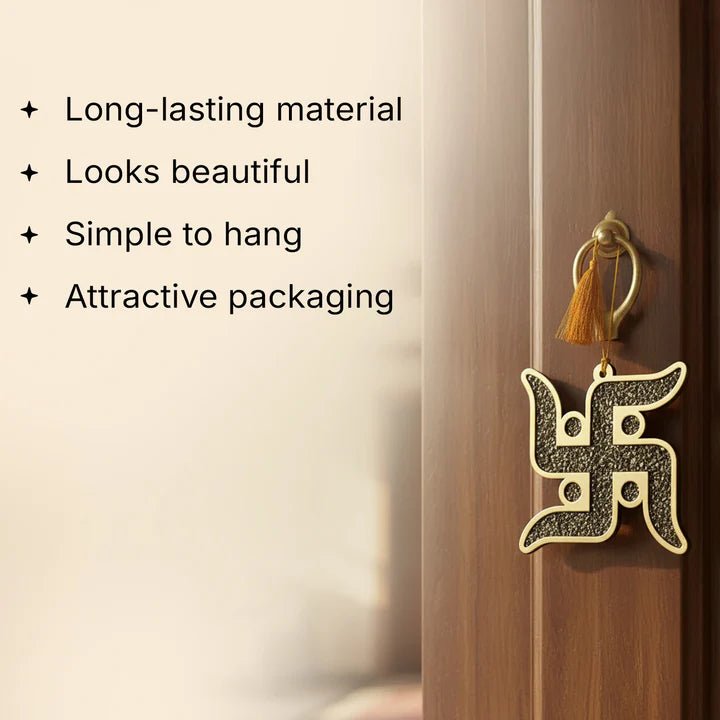 Pyrite Swastik Dhan Samriddhi Vastu Blessing - Astroguruji