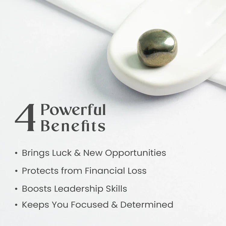 Pyrite Crystal for Business Growth and Success - AstroGuruji