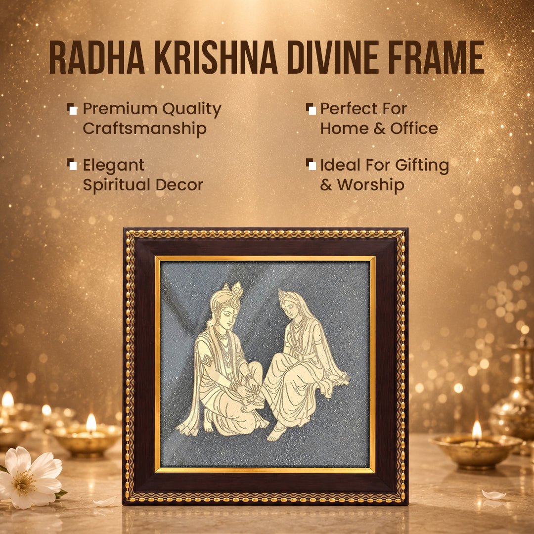 Radha Krishna frame - AstroGuruji
