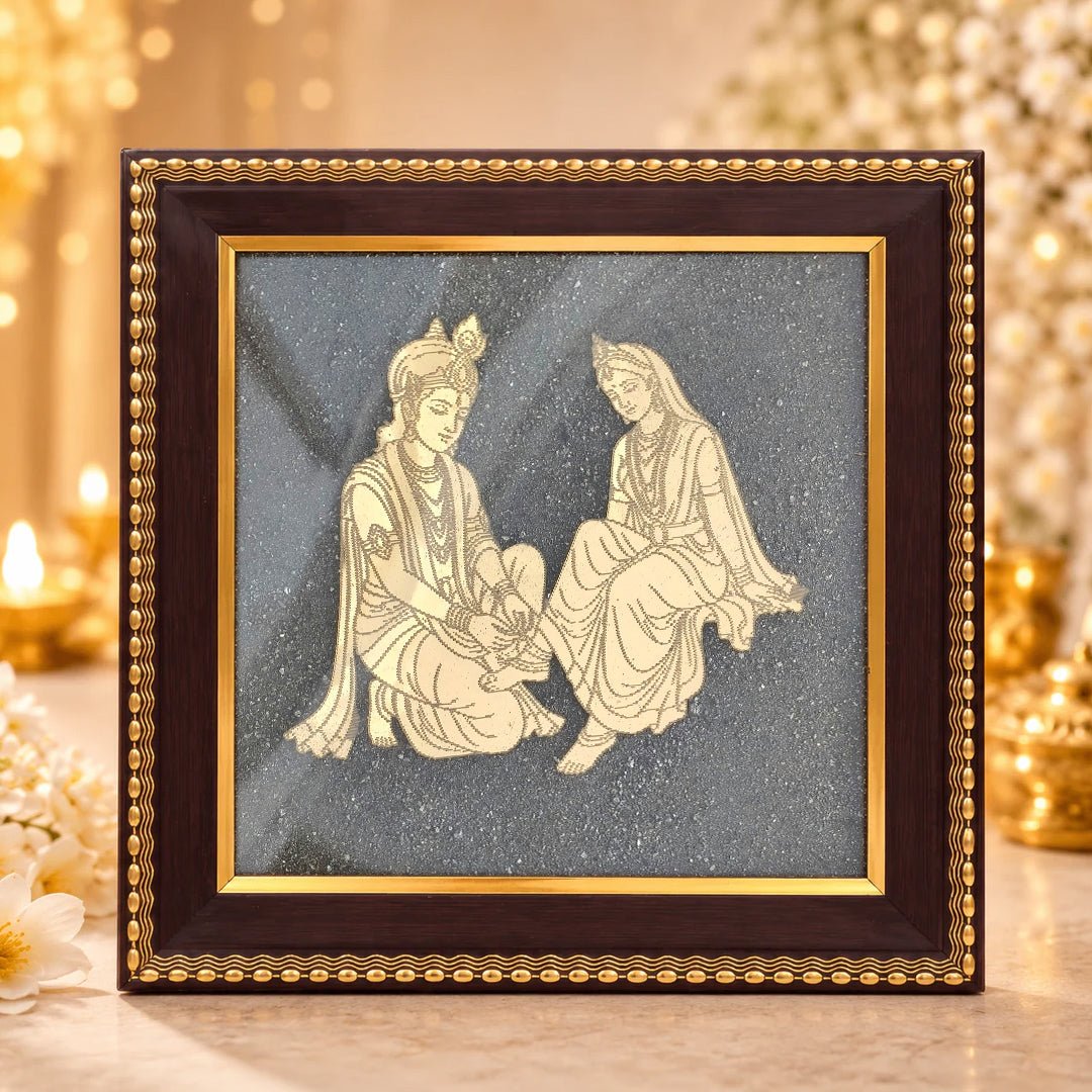 Radha Krishna frame - AstroGuruji