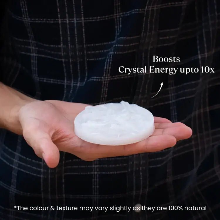 Raw Pyrite Bracelet with FREE Raw Selenite Plate - Astroguruji