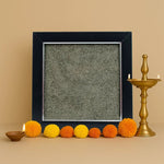 Raw Pyrite Dust Frame - Astroguruji