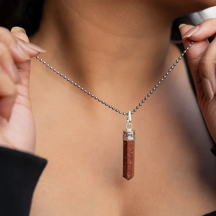 Red Jasper Pendant - Astroguruji