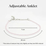 Rose Quartz Anklet - Astroguruji