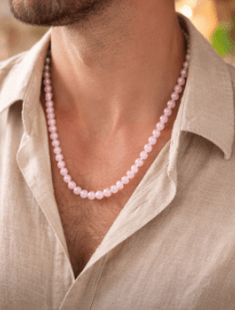 Rose Quartz Mala - Astroguruji