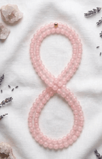 Rose Quartz Mala - Astroguruji