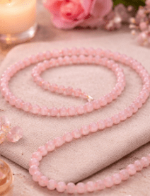 Rose Quartz Mala - Astroguruji