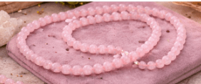 Rose Quartz Mala - Astroguruji