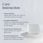 Natural Selenite Tumble Stone for Energy Balance - AstroGuruji