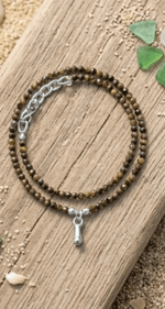 Tiger Eye Anklet - Astroguruji