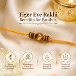 tiger eye Rakhi - AstroGuruji