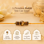 tiger eye Rakhi - AstroGuruji