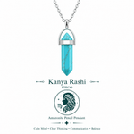 Turquoise Pencil Pendant (Dhanu Rashi) Sagittarius - AstroGuruji
