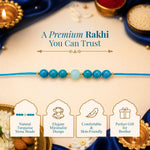 Turquoise Rakhi - AstroGuruji