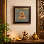 Ujjain Mahakal Pyrite Frame - AstroGuruji
