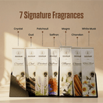 AstroGuruji 7 Premium Incense Sticks Gift Set - Pure Fragrance Agarbatti Combo for Pooja and Meditation