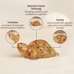 Vastu Citrine Tortoise (Kachhua) - Astroguruji