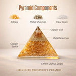 Vyapar Vridhi Pyramid - Made from Citrine Crystals - Astroguruji