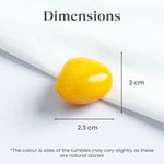 Yellow crystal for confidence and growth