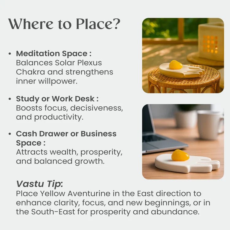 Yellow Aventurine Tumble - Astroguruji